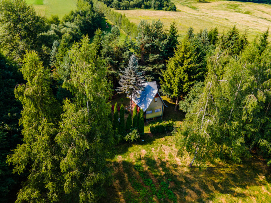 Domek letniskowy z&nbsp;dużą działką – Binczarowa