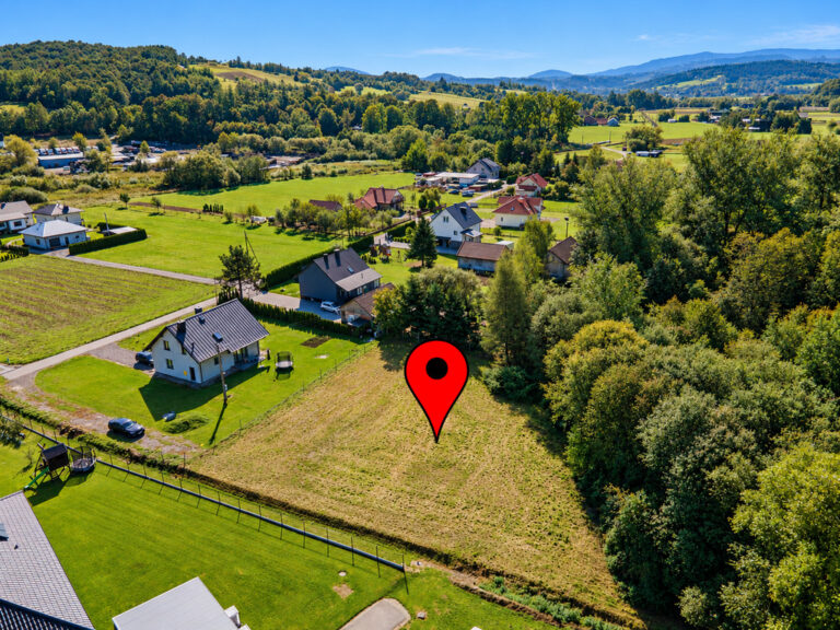 Działka budowlana 1683 m² | Wilczyska | gotowy projekt domu