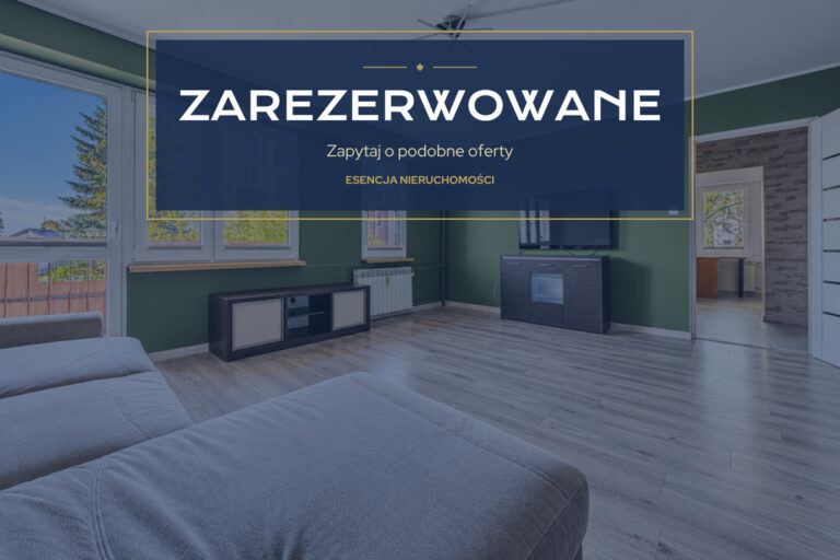 Mieszkanie 49 m2 na&nbsp;I&nbsp;piętrze z&nbsp;balkonem
